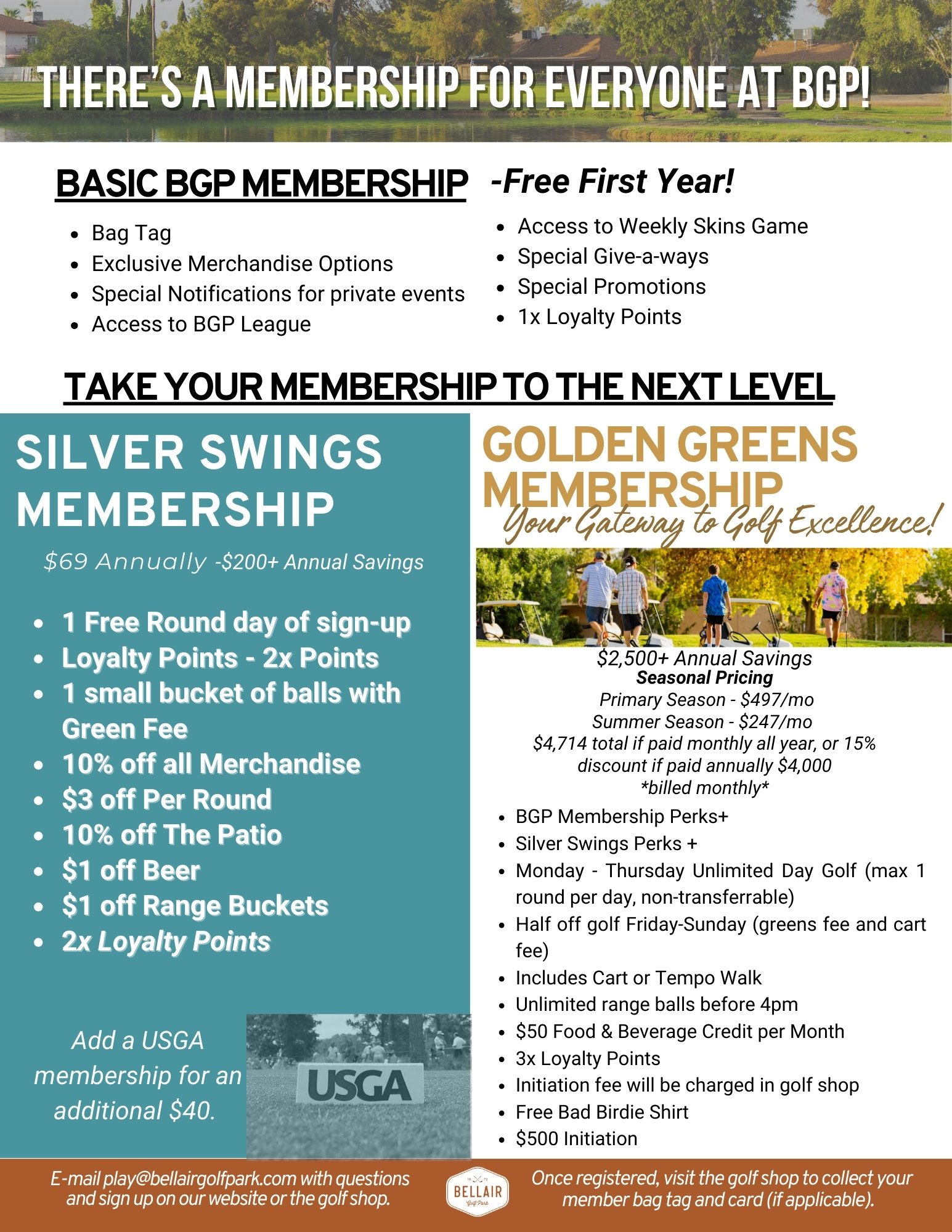 BGP Memberships Flyer